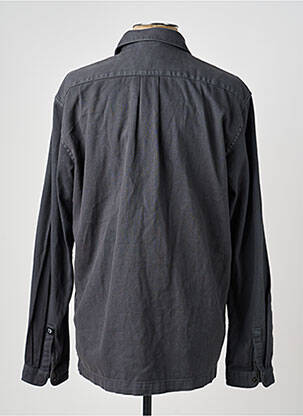 Chemise manches longues gris TOM TAILOR homme