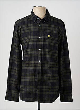 Chemise manches longues vert LYLE & SCOTT homme