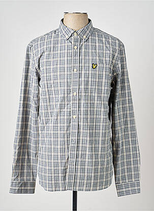 Chemise manches longues gris LYLE & SCOTT homme