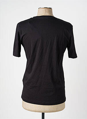 T-shirt col rond noir JACK & JONES homme