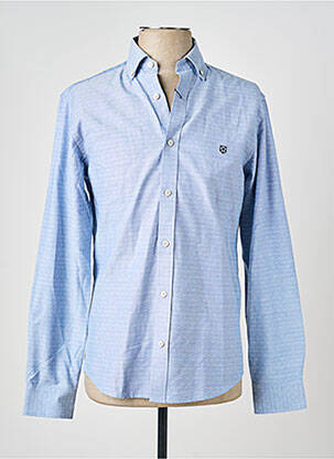 Chemise manches longues bleu JACK & JONES homme