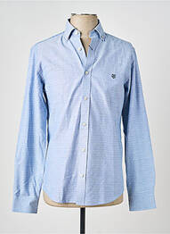 Chemise manches longues bleu JACK & JONES homme