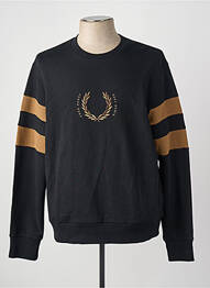 Pull noir FRED PERRY homme