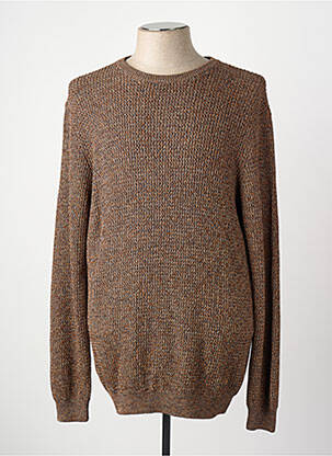 Pull marron PETROL INDUSTRIES homme