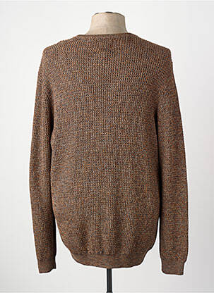 Pull marron PETROL INDUSTRIES homme