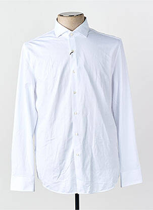 Chemise manches longues blanc MANGO homme