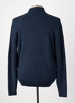 Pull col roulé bleu GARCIA homme