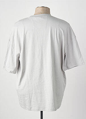 T-shirt col rond gris JACK & JONES homme
