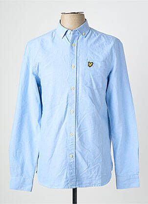 Chemise manches longues bleu LYLE & SCOTT homme