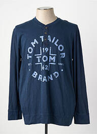 T-shirt bleu TOM TAILOR homme