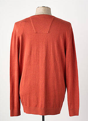 Pull manches longues manches longues orange TOM TAILOR homme