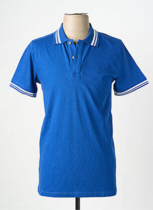 Polo bleu PRIVATE BLUE homme