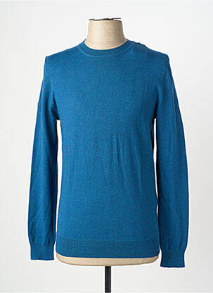 Pull bleu SUPERDRY homme