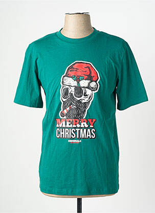 T-shirt vert JACK & JONES homme