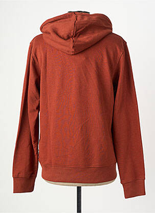 Sweat-shirt à capuche marron JACK & JONES homme