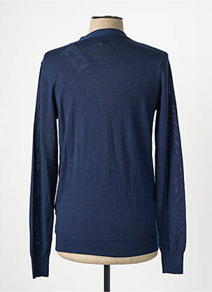 Gilet manches longues bleu LE FABULEUX MARCEL DE BRUXELLES homme