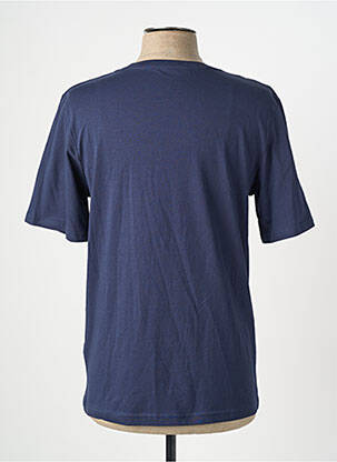 T-shirt col rond manches courtes bleu JACK & JONES homme