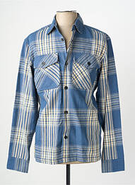 Chemise manches longues bleu JACK & JONES homme