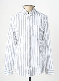 Chemise manches longues blanc TOM TAILOR homme