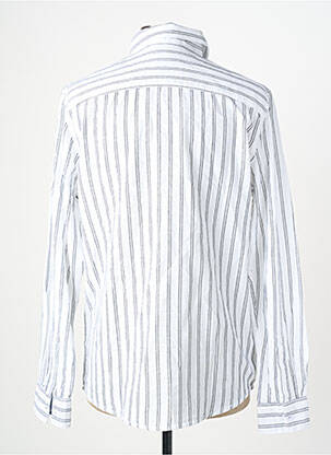 Chemise manches longues blanc TOM TAILOR homme