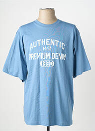 T-shirt bleu JACK & JONES homme
