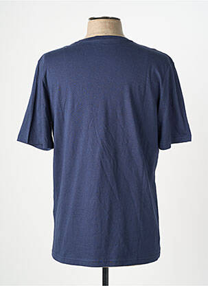 T-shirt coupe droite bleu JACK & JONES homme