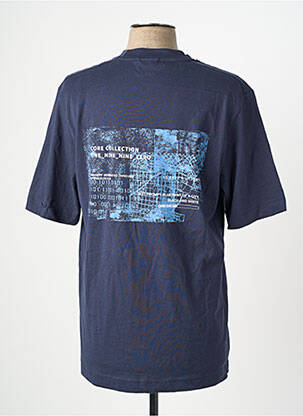 T-shirt manches courtes manches courtes bleu JACK & JONES homme