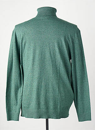 Pull col roulé manches longues manches longues vert TOM TAILOR homme