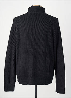 Pull col roulé noir JACK & JONES homme