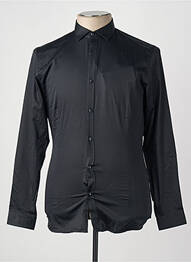 Chemise manches longues noir JACK & JONES homme