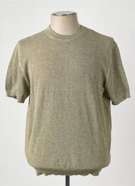 T-shirt vert MANGO homme