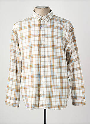 Chemise manches longues blanc JACK & JONES homme