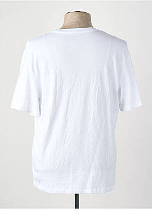 T-shirt manches courtes manches courtes blanc JACK & JONES homme
