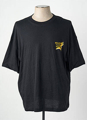 T-shirt noir JACK & JONES homme
