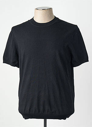 T-shirt noir MANGO homme