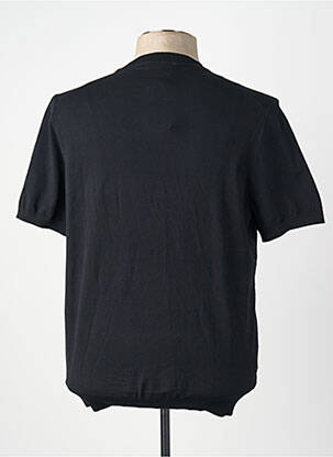 T-shirt noir MANGO homme