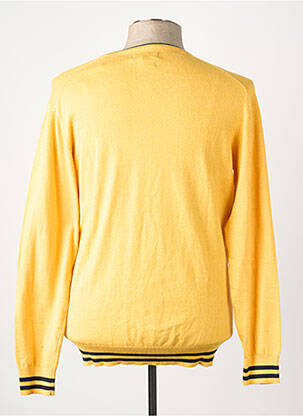 Pull jaune HAZE&FINN homme