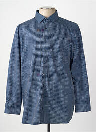 Chemise manches longues bleu OLYMP homme