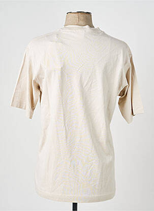 T-shirt manches courtes manches courtes beige JACK & JONES homme