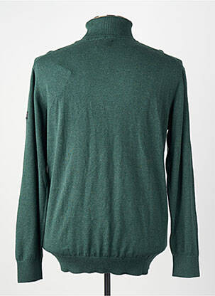 Pull col roulé vert PRESLEY AND SUN homme