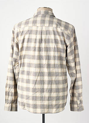 Chemise manches longues beige LYLE & SCOTT homme