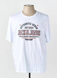 T-shirt blanc JACK & JONES homme