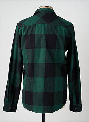 Chemise manches longues vert JACK & JONES homme