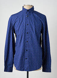 Chemise manches longues bleu TOM TAILOR homme