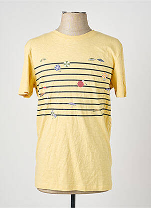 T-shirt jaune JACK & JONES homme