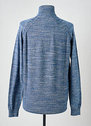 Pull col roulé bleu GARCIA homme