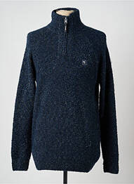 Pull col roulé marron GARCIA homme