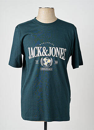 T-shirt vert JACK & JONES homme