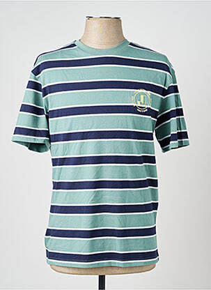 T-shirt col rond manches courtes vert JACK & JONES homme