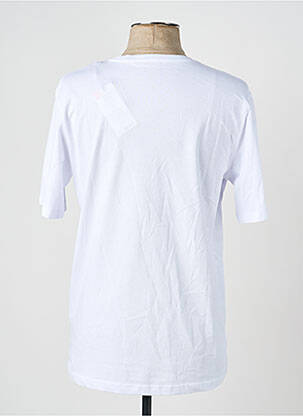 T-shirt manches courtes manches courtes blanc JACK & JONES homme